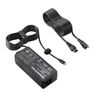 65W Laptop Charger Adapter USB Type C 3.25A UK EU Plug Universal AC Power Adapter for Asus Len HP Acer Chromebook