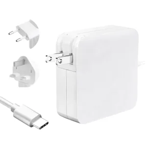 65W PD 3.0 GaN Type-C Charger Universal for Laptop & Phone Multi-Protocol Adapter for Office & Hotel Use