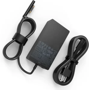 65W PD Fast Charging Power Adapter for Surface Pro 8/9/10/11 Foldable Laptop Charger