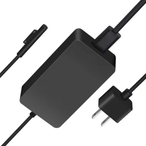 65W PD Laptop Tablet Adapter Charger with Fast Charging and Foldable Design for Microsoft Surface Pro 8 7 6 5 4 3