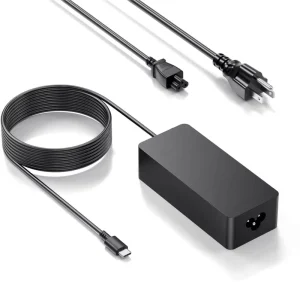 65W PD USB-C Desktop Power Adapter for Laptop Chromebook MSI Prestige Summit Modern Claw