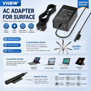 65W SuperVOOC 1.0 AC/DC Power Adapter with USB Port for Electric Tools Laptops & Smart Devices Eco-Friendly US Plug