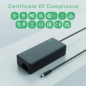 65W Switching Power Adapter Input DC Output Power Supply for Notebook CCTV Camera LED Light Medical Equipment OEM ODM