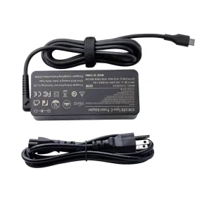 65W Type C Power Adapter with Fast Charging EU US AU UK Socket 5V 3A Output 9V Connection Plug in