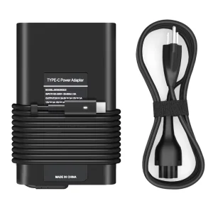 65W USB-C Laptop Charger Power Adapter for Latitude 5300 5400 5500 7300 7400 P80F P96G P97G P98G P99G