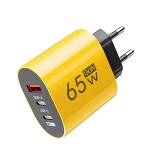 65W USB Quick Phone Power Adapter Charge Type C PD Charger Fast Charging Mobile for Phone for Samsung Camera