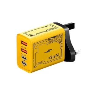 65w charger type c folding adaptor 12 volt charger 65 watts au adaptor dual type c usb wall plug