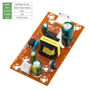 6V 2A 12W 90% Efficiency Single Isolated Switching SMPS Module Board OEM Open-Frame Industrial Power Supply