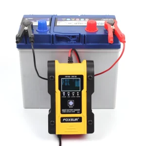7 Stage Smart Battery Charger for 12.6V Lithium Ion 12V 6A 24V 3A Lead Acid and Motorcycle LiFePO4