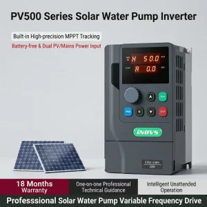 7.5KW VFD Solar Inverter 10KVA Constant Pressure Water Pump Controller MPPT