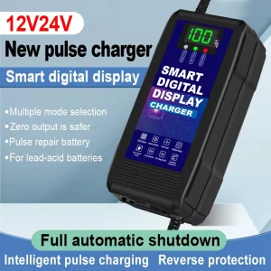 72V Electric Bicycle Lead Acid Battery Charger 48V 12A 19AH DC Current Electric Bike Charger