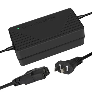 72V8A Intelligent Fast Charging Charger CE FCC Certified Electric Motorcycle Bicycle Lithium Battery Pack 110-220V Input LED