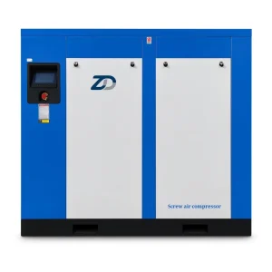 75kW 100hp IP55 Energy Saving Low Noise PM VSD Rotary Screw Air Compressor 8-13 Bar CE Certified for Industrial Use