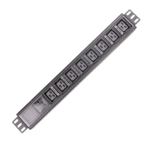 8 Ways IEC C19 LOCKED OUTLETS POWER STRIP RACK MOUNT POWER DISTRIBUTION UNIT SURGE PROTECTION PDU SURGE PROTECTOR SPD