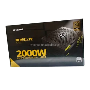 80 Plus Gold 2000W Fully Modular Active PC Power Supply Server Desktop PCIe5.0 14cm Cooling Fan