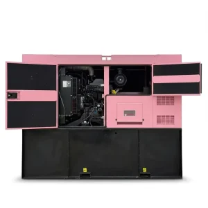 80kW 100kVA Open Type Silent Diesel Generator 90kW 110kVA Genset with Auto Start Water Cooled 50Hz 60Hz Standby CE