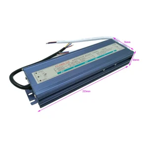 89% Output Efficiency Single-phase Output AC to DC 12V 400W IP67 Waterproof Power Supply 3-year Warranty