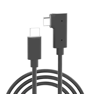 90 Degree USB C 4 Meter Nylon Fast Charging Cable for Android Computer Printer with High Speed Data Transfer