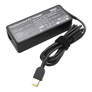 90W 20V 4.5A Laptop Adapter Charger USB Port Built-in OTP Fast Charging Compatible with Multiple Laptops