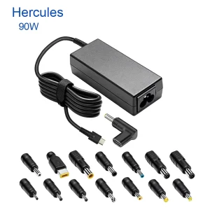 90W Universal Laptop AC DC Power Charger Adapter Built in Multi Layer Protection for Dell HP Lenovo Acer Asus Toshiba Etc
