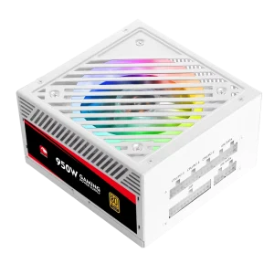 950W Fully Modular ATX Power Supply, Black, 80+ Gold, for Gaming PCs