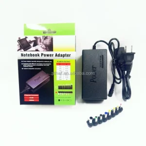 96W/120W Laptop Power Supply 12-24V Adjustable Multi-Function Power Adapter Desktop Connection Charger