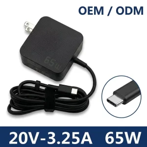 A20-065N1A ADP-65SD B 65W USB-C AC Adapter 20V 3.25A for Laptop