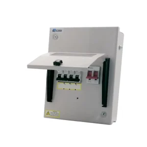 ABS Consumer Unit Power Electrical Distribution Panel Board IP40 Protection Adjustable DIN Rail