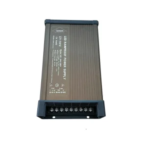 AC 200-240V to DC 12V 500W Outdoor Rainproof LED Driver with Overload Protections Single Phase Switching Power Supply