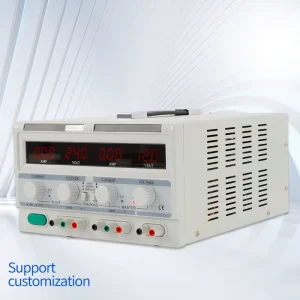 AC 220V/380V to DC 0-150V Dual DC Regulated Power Supply, 5A/30V Output, 600W LED, 2A