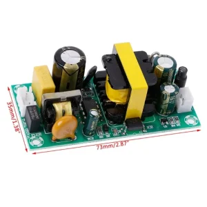 AC DC 12V 2A 24W Switching Power Supply Module Bare Circuit 100-240V to 12V Board for Replace Repair