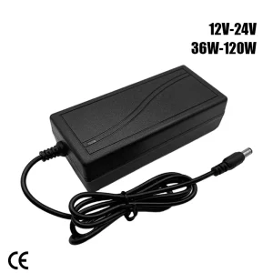 AC DC 24V Power Adapter 100V-240V 5V 6V 9V 12V 15V 24V Output 2A 3A 4A 5A Desktop Switching Power Supply 24V 4A Adapter