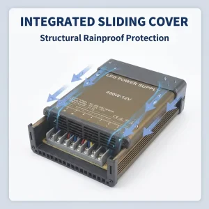 AC DC Converter Reliable 2 Years Warranty 12V 33.3A 400W High Power Switching Power Supply for Communication Equipment