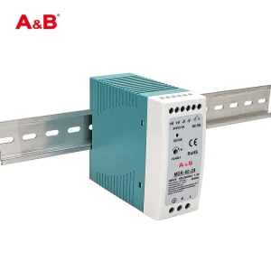 AC/DC DIN Rail Single Output Switching Power Supply 60W 2.5A MDR-60-24 Industrial Air-Cooled Low Ripple DC