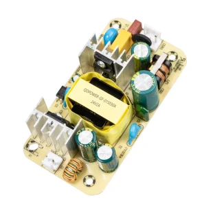 AC Input Output Control PCB Assembly Open Frame Isolated Power Supply Board CE ROS Certified 45W 2-Pin PCBA