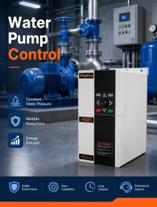 AC Motor Drive Single Phase to 3 Phase 5.5KW 7.5KW 11KW Speed Control Drive 0-400Hz for Conveyor CE ISO Certified