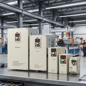 AC Motor Inverter 380V 2.2KW 5.5KW 18.5KW Variable Frequency Drive with Motor Protection for Automatic Tube Bundling Machines