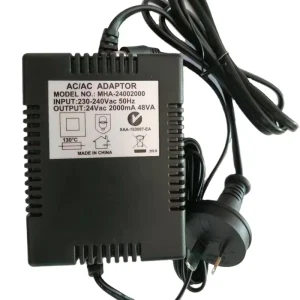 AC Output Power Supply 230 240VAC 24V 2A Linear Power Adapter Transformer