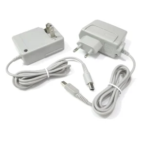 AC Power Adapter Charger with USB Port for 3DS 2DS NDSI NDSI LL 3DS LL Game Consoles 4.6V 900mA Output