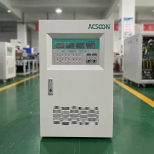 AC Power Supply Frequency Voltage Converter 6kVA Three Phase 440V 50/60HZ Simulate World Wide Utility