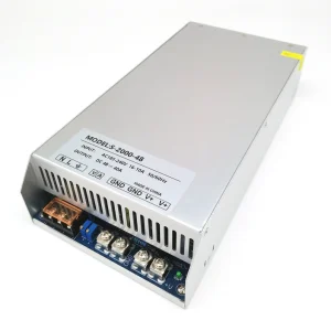 AC to DC 48V 2000W Single Output Power Supply with 80% Efficiency and 2-Year Warranty for Industrial Machines and Motors