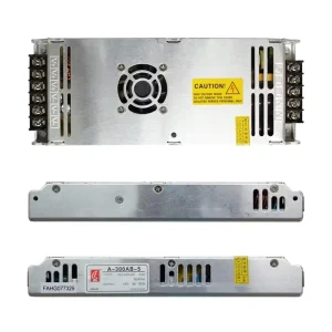 AC to DC 5V 60A 86% Efficiency Ultra Thin Switching Power Supply A-300AB-5 for LED Display