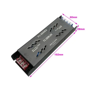 AC to DC Single Output 24V 300W Slim Compact Power Supply for LED Strips 3 Year Warranty
