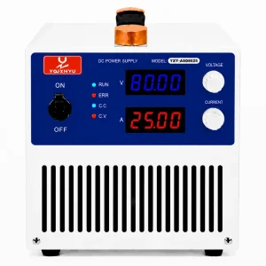 AC110V 220V to 0-80V 25A Switching Mode Variable 80Vdc 25Amp DC Power Supply for Battery Charging Aging Test