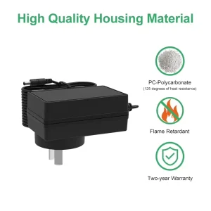 AD0301 Black AU Plug Charger Shell SAA Certified Australia Power Adapter PC Housing OEM Custom Charger Case Factory