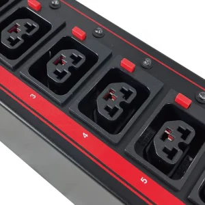 AI Data Center PDU 125A 3Phase 24 C39 Outlets Smart Power Distribution Unit with Energy Metering PUE Optimization