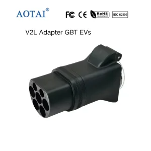 AOTAI Type2 Plug V2L Adapter 3.5KW 16A 230V IP54 Protection GB/T Vehicle to Load Discharge for BYD EV Outdoor Power Supply