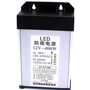 Ac220V LED Rain Proof Switching Power Supply Outdoor LED Lighting 12V 60W 400W 24V 33A 5V 350W Price 120W 200W 300W 400W