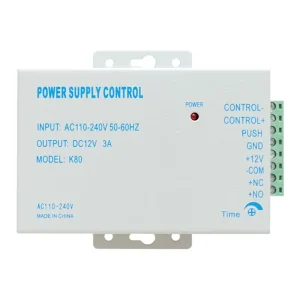 Access Control Power Supply AC 110-240V to DC 12V 3A K80