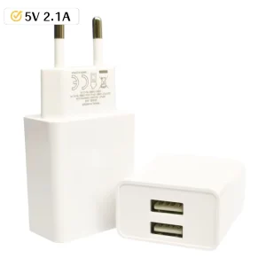 Adaptateur Alimentation 5V2A Cargador Universal USB Adaptor 2.1A Chargers Mobile Phone Travel Power Adapter Dual USB Charger